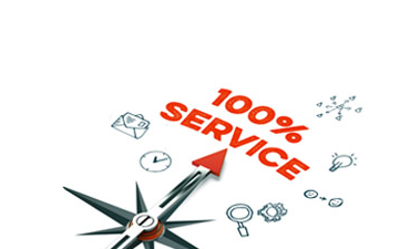 Symboolafbeelding voor service 100%