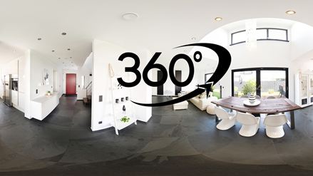 Voorbeeldafbeelding 360-panoramatour leisteen tegel Mustang