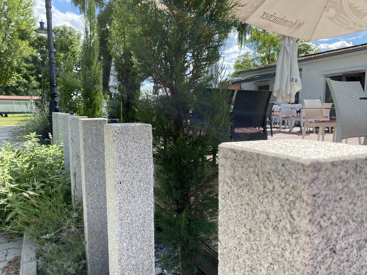 Granieten palissadebanden