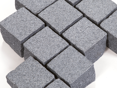 Graniet Mundo bestrating 10x10x8cm Detail