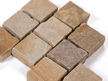 Bestrating kwartsiet Irish Gold Detail