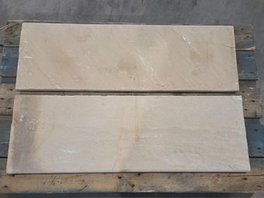 3 4 Yellow Mint Poolplatten