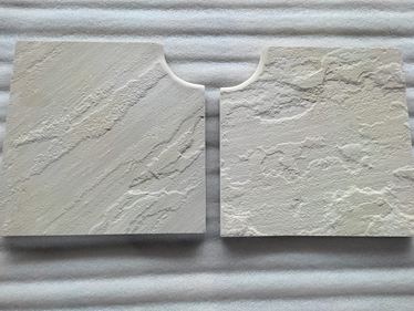 Geel muntbad hoeklamp uitsnede