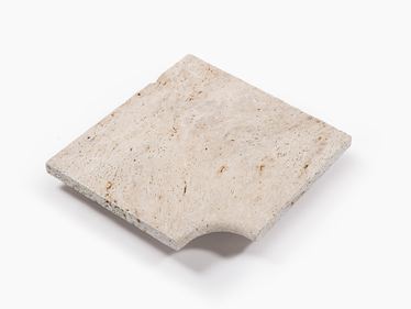 Travertin zwembad hoek Medium Select