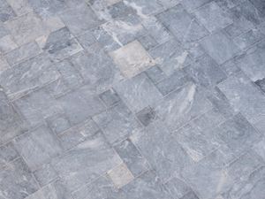 Vogelvlucht van Afyon Grijze marmeren platen in de Romeinse band