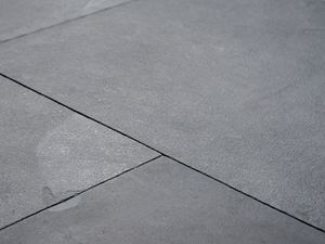 Platen leisteen Mustang in zwart met voegpatroon