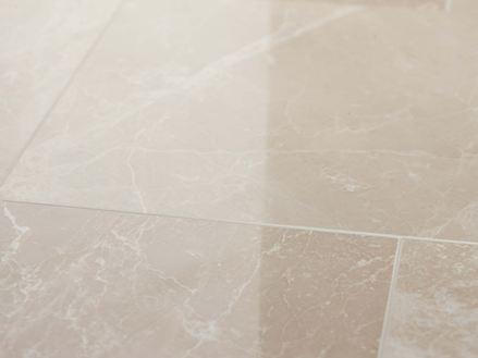 Burdur Cream marmeren tegels zijaanzicht