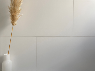 Matte tegels Zachtwit dicht