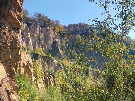 Steengroeve voor porfier natuursteen