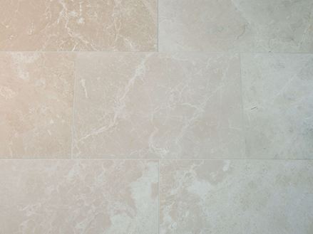 Burdur Cream marmeren tegels, geschuurd