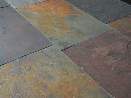 Tegels Peacock Multi Colour (oudere partij), zijaanzicht