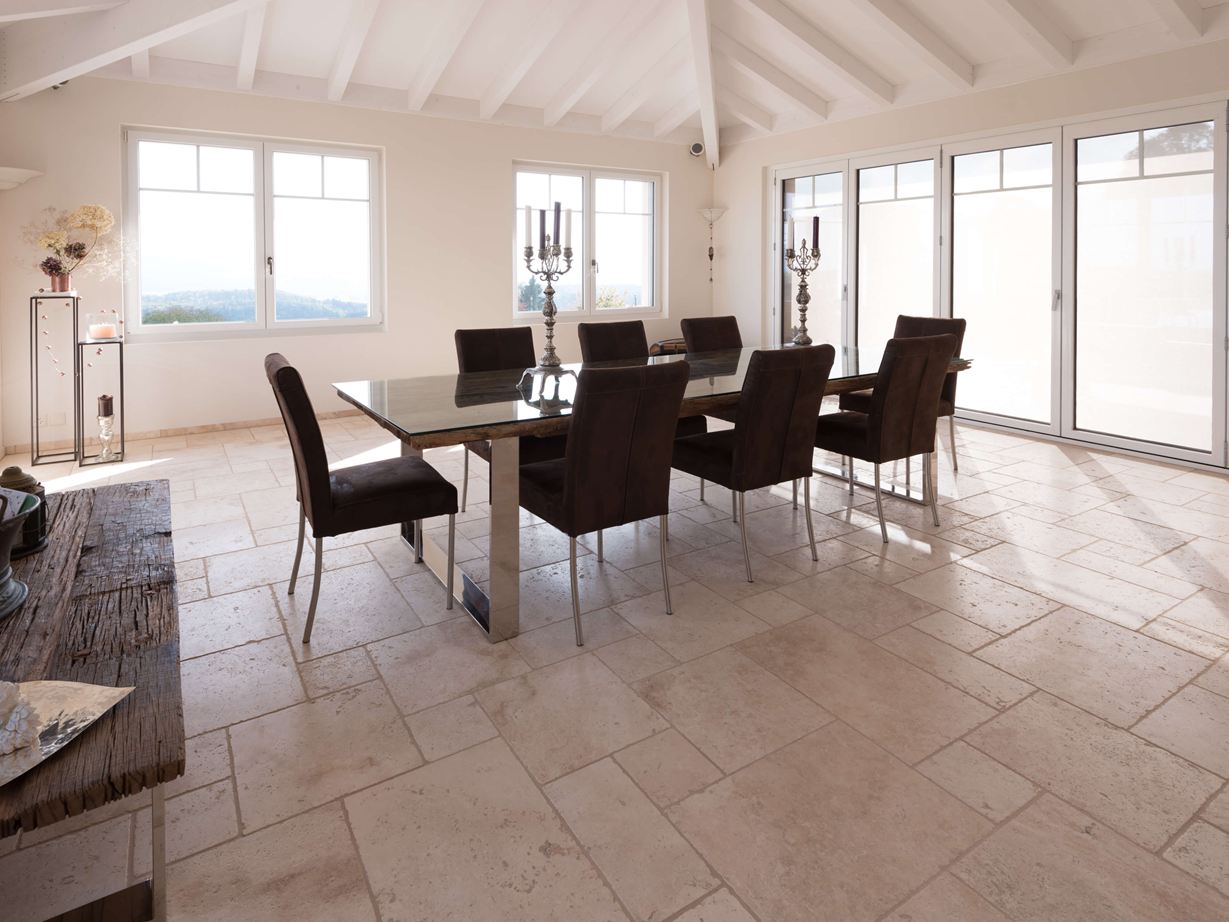 Travertin tegel Licht getrommeld niet geÃ«galiseerd108