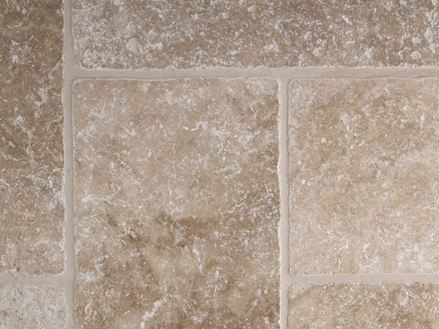 Medium tegels, getrommeld, close-up