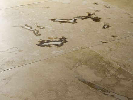 Tegels Onyx, zijkant close-up