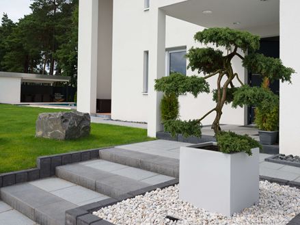 Trap met granieten platen Mundo grijs