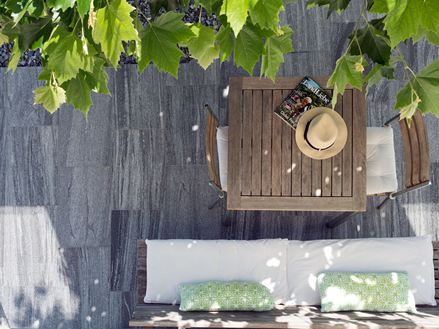 Graniet Urban Grey Line terras van bovenaf