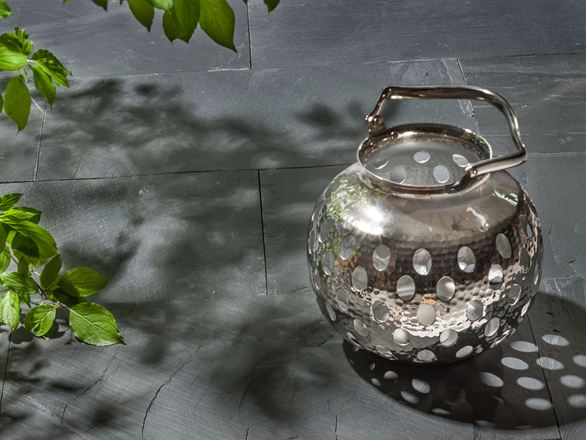 Leisteenplaat Zwart Rustiek split