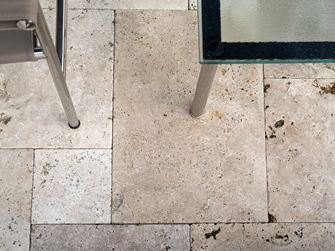 Rustiek travertin: een echte karaktersteen