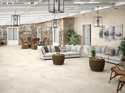 Serre met Axis CrÃ¨me leisteenlook