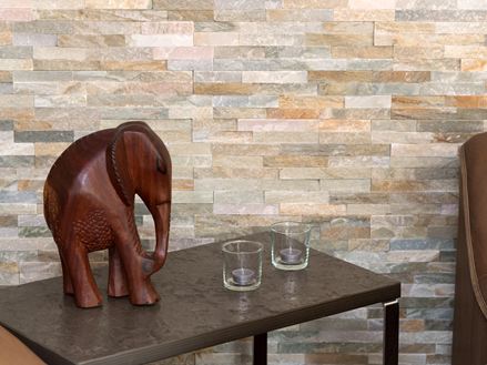 Olifantenbeeld voor wandbekleding